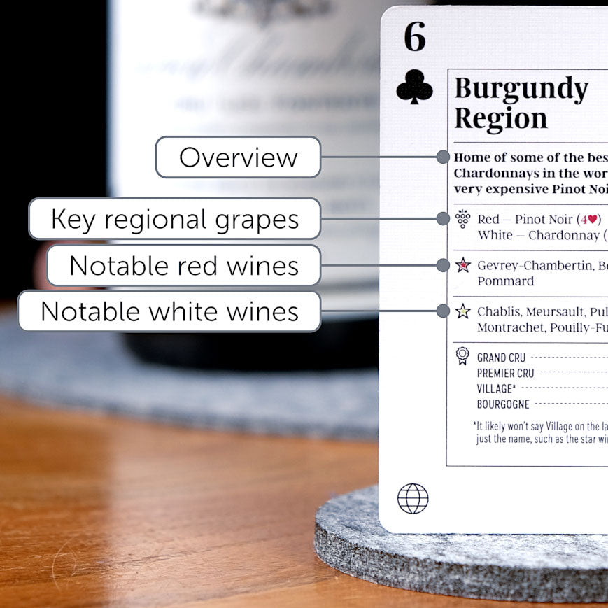 Wine Playing Cards