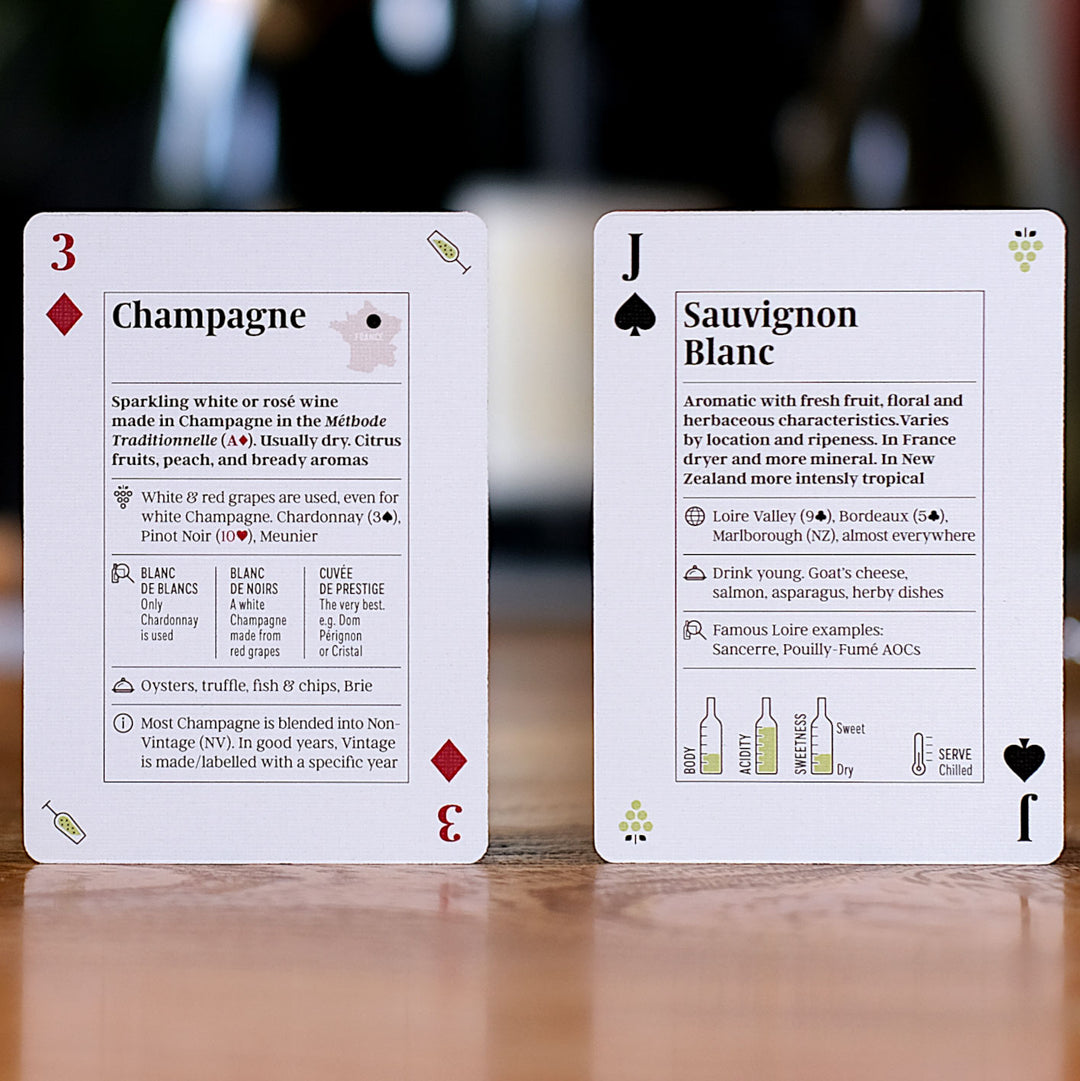 Wine Playing Cards