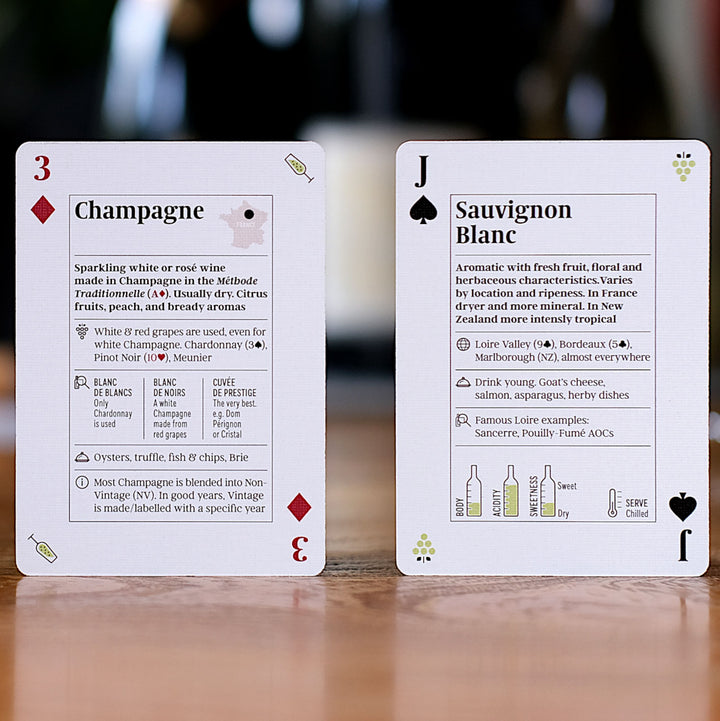 Wine Playing Cards