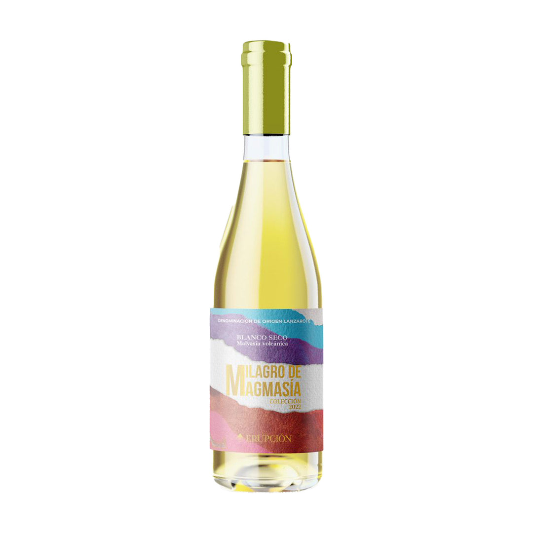Milagro de Magmasia White Wine Bottle